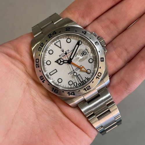 ロレックス エクスプローラーII Ref.216570 ホワイト