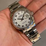 ロレックス デイトジャスト36 Ref.126234 白ローマ photo 1