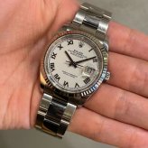 ロレックス デイトジャスト36 Ref.126234 白ローマ photo 2