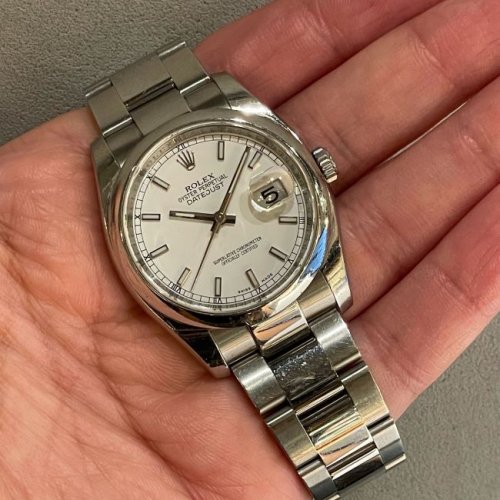 ロレックス デイトジャスト Ref.116200 ホワイト