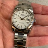 ロレックス デイトジャスト Ref.116200 ホワイト photo 2