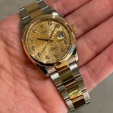 ロレックス デイトジャスト36 Ref.126203G シャンパンコンピューター photo 1