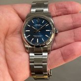 ロレックス オイスター・パーペチュアル34 Ref.124200 ブライトブルー photo 2