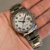 ロレックス デイトジャスト36 Ref.126200 ホワイトローマ photo 1