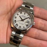 ロレックス デイトジャスト36 Ref.126200 ホワイトローマ photo 2