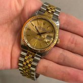 ロレックス デイトジャスト Ref.16233 シャンパン photo 2