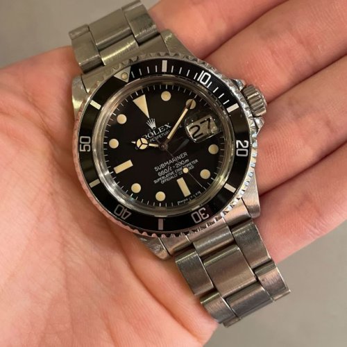 ロレックス サブマリーナー Ref.1680 交換トリチウム