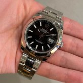 ロレックス デイトジャスト41 Ref.126300 ブラック photo 2