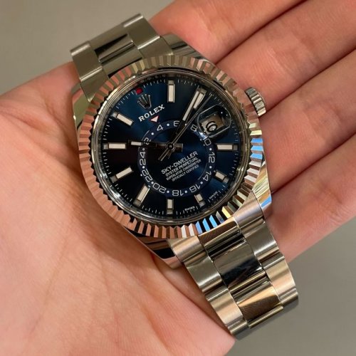 ロレックス スカイドゥエラー Ref.326934 ブライトブルー