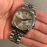 ロレックス デイトジャスト Ref.116234G シルバー10P photo 2