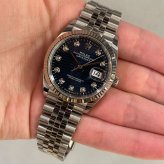 ロレックス デイトジャスト36 Ref.126234G ブライトブルーフルーテッドモチーフ photo 2