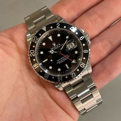 ロレックス GMTマスターII Ref.16710 黒ベゼル