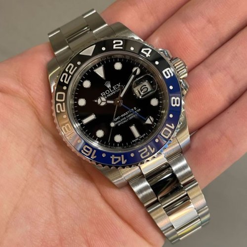 ロレックス GMTマスターII Ref.116710BLNR 