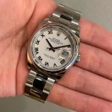 ロレックス デイトジャスト36 Ref.126200 ホワイトローマ photo 2