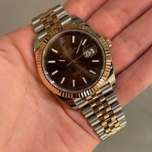 ロレックス デイトジャスト41 Ref.126331 チョコレート