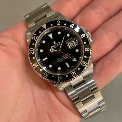 ロレックス GMTマスターII Ref.16710 黒ベゼル