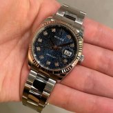 ロレックス デイトジャスト36 Ref.126234G ブルーコンピューター10Pダイヤ photo 2