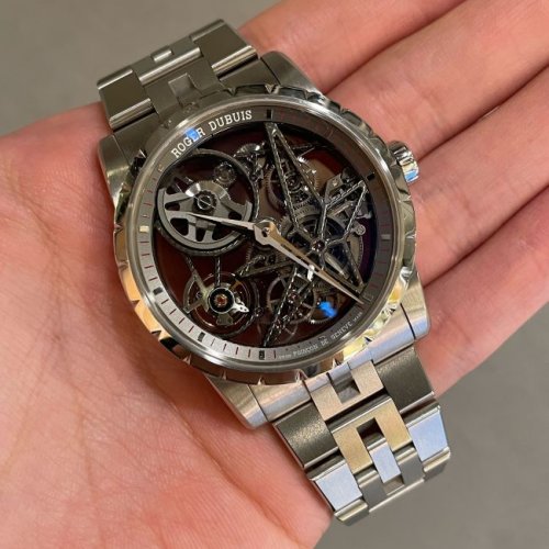 ロジェ・デュブイ エクスカリバー オートマティックスケルトン Ref.DBEX0793 