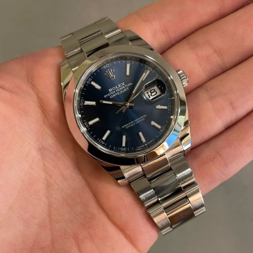 ロレックス デイトジャスト41 Ref.126300 ブライトブルー