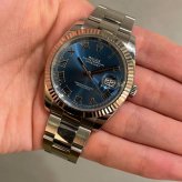 ロレックス デイトジャスト41 Ref.126334 アズーロブルーローマ photo 2