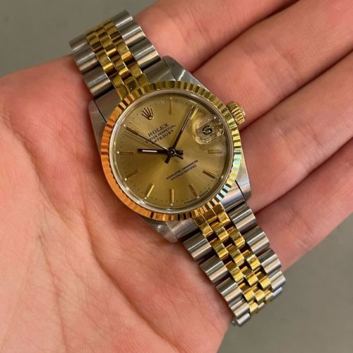 ロレックス デイトジャスト Ref.68273 シャンパン