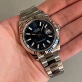 ロレックス デイトジャストII Ref.116334 ブライトブルー photo 1