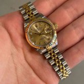 ロレックス デイトジャスト Ref.69173G シャンパン10Pダイヤ photo 1