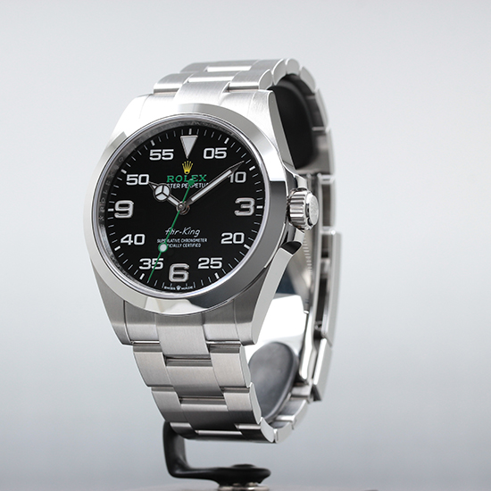 ロレックス エアキング Ref.126900 ブラック 新品｜ロレックス