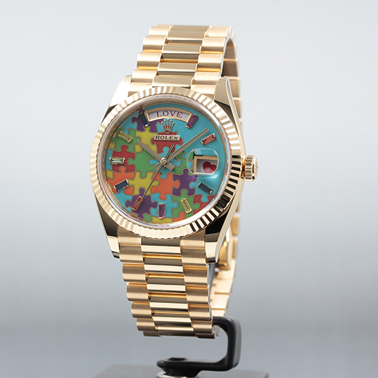 ロレックス デイデイト36 Ref.128238 パズル 新品｜ロレックス専門店