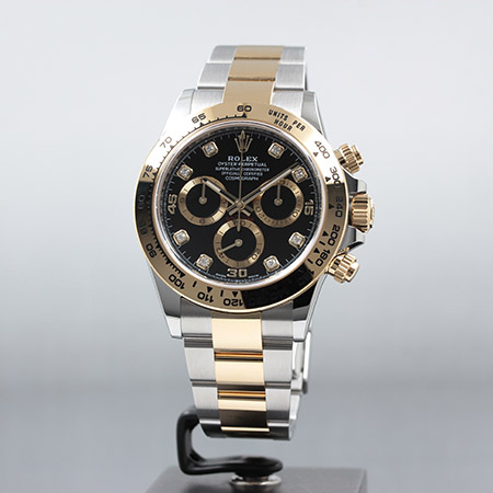 ロレックス デイトナ Ref.116503G ブラック8Pダイヤ 新品｜ロレックス