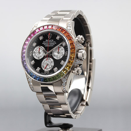 ロレックス デイトナ Ref.116599RBOW ブラック8Pダイヤ