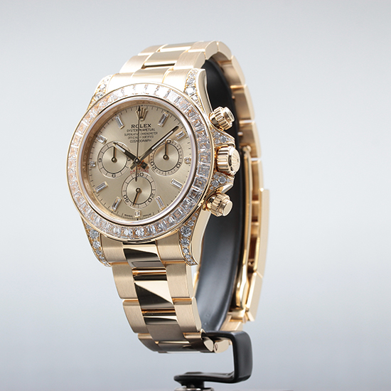 ロレックス デイトナ Ref.126598TBR ゴールデン11Pダイヤ 新品