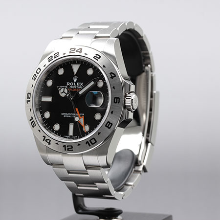 ロレックス エクスプローラーII Ref.216570 ブラック 新品｜ロレックス