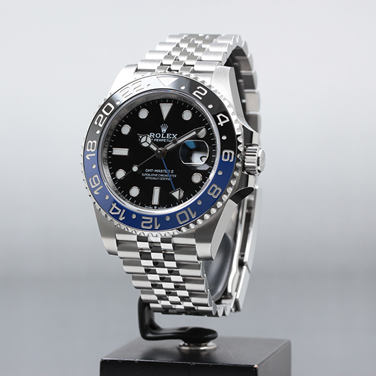 ロレックス GMTマスターII Ref.126710BLNR 青/黒ベゼル 新品