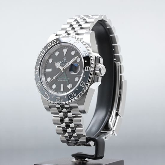 ロレックス GMTマスターII Ref.126710GRNR 灰/黒ベゼル 新品
