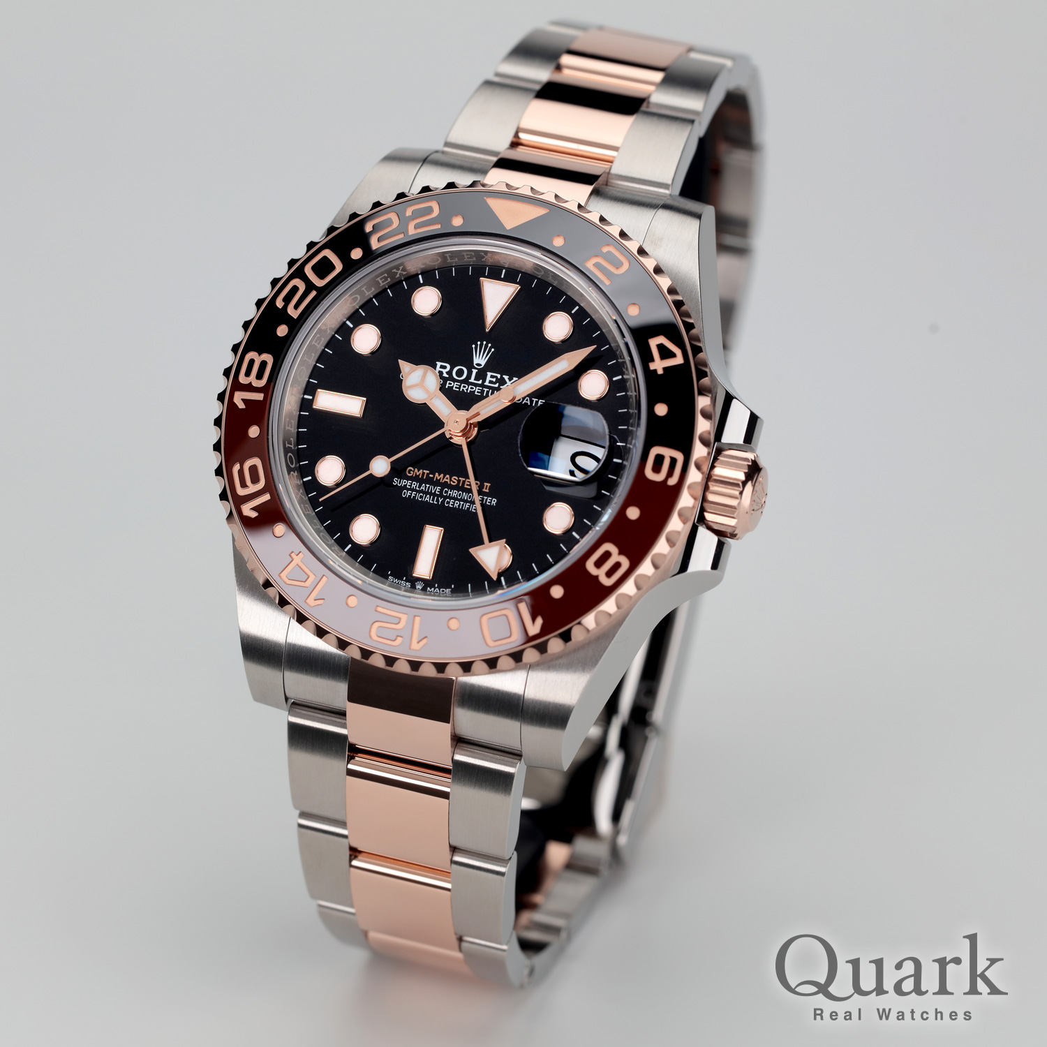ロレックス GMTマスターII Ref.126711CHNR 茶/黒ベゼル 新品