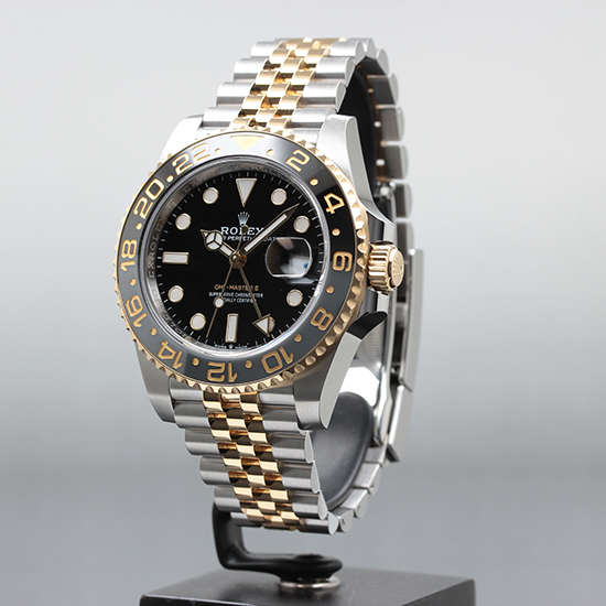 【RRR.です！】 ロレックス GMTマスターⅡ 126710BLRO SS AT 黒文字盤