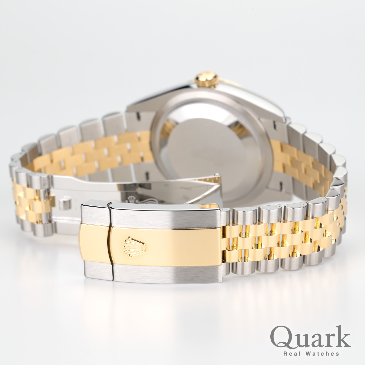 ロレックス デイトジャスト36 Ref.126233G ゴールデンフルーテッドモチーフ10Pダイヤ