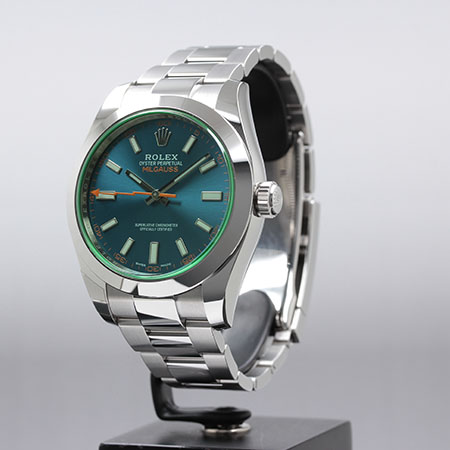 自動巻き機械式腕時計　レア青文字盤ミルガウスタイプ 自動巻き機械式腕時計 レア青文字盤ミルガウスタイプ 楽天市場