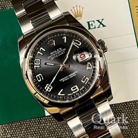 ロレックス デイトジャスト 116200 ブラックコンセントリックアラビア