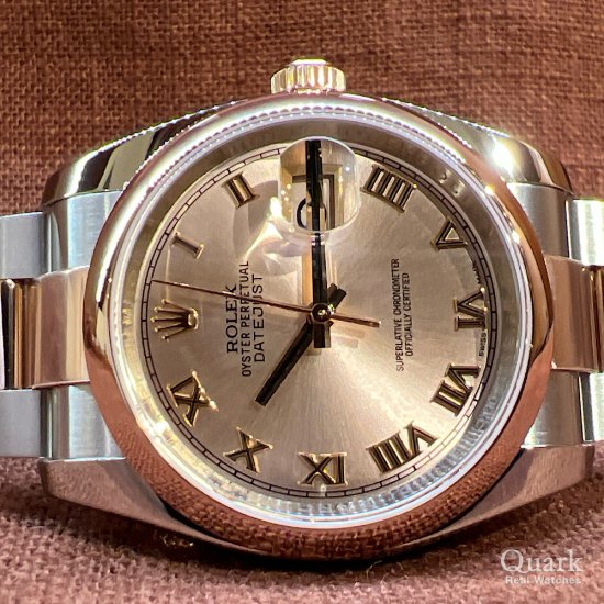 ロレックス デイトジャスト Ref.116201 ピンクローマ 中古品