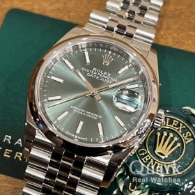 ロレックス デイトジャスト36 126200 ミントグリーンダイヤル