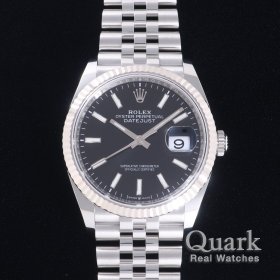ロレックス デイトジャスト36 126234 ブラックダイヤル