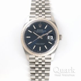 ロレックス デイトジャスト36 126234 ブライトブルーダイヤル