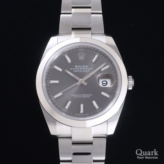 【1/9まで】20インチ シルバー ロレックス デイトジャスト41 シルバー オイスターブレス 126300