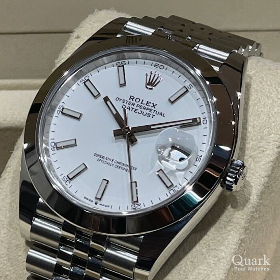 【1/9まで】20インチ シルバー ロレックス デイトジャスト 126300 [ジュビリーブレスレット