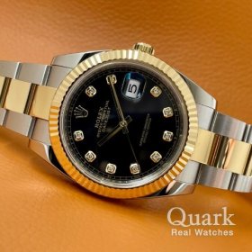極美品✨ ROLEX ロレックス　デイトジャスト 4コマ　ゴールド　シルバー 1103153325_67271935cfe61.jpg