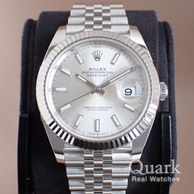 ロレックス デイトジャスト41 126334 シルバーダイヤル