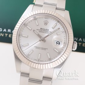 ロレックス デイトジャスト41 126334 シルバーダイヤル