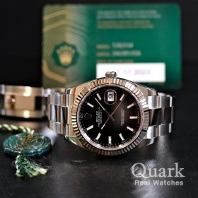 ロレックス デイトジャスト41 126334 ブラックダイヤル